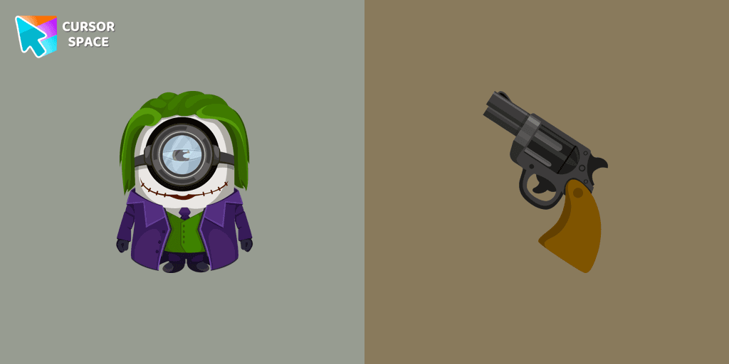 Minion Joker Character cursor cursor pack